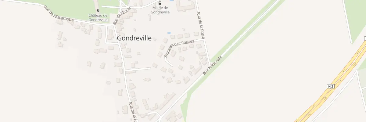 Plan du 12 Imp des Rosiers à Gondreville