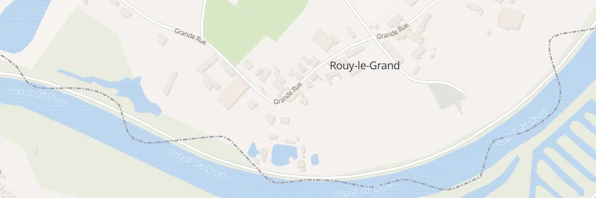 Plan du 30 Gr Grande Rue à Rouy-le-Grand