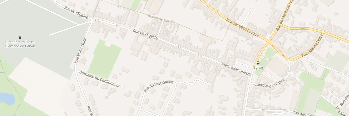 Plan du 51 Rue de l’Egalité à Carvin
