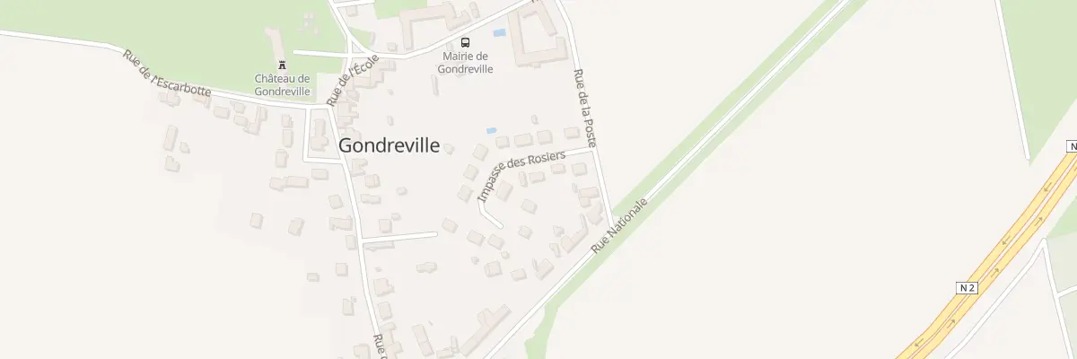 Plan du 10 Imp des Rosiers à Gondreville