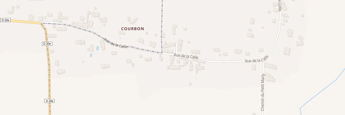 Plan du 29 Rue de la Celle à La Celle-sur-Morin