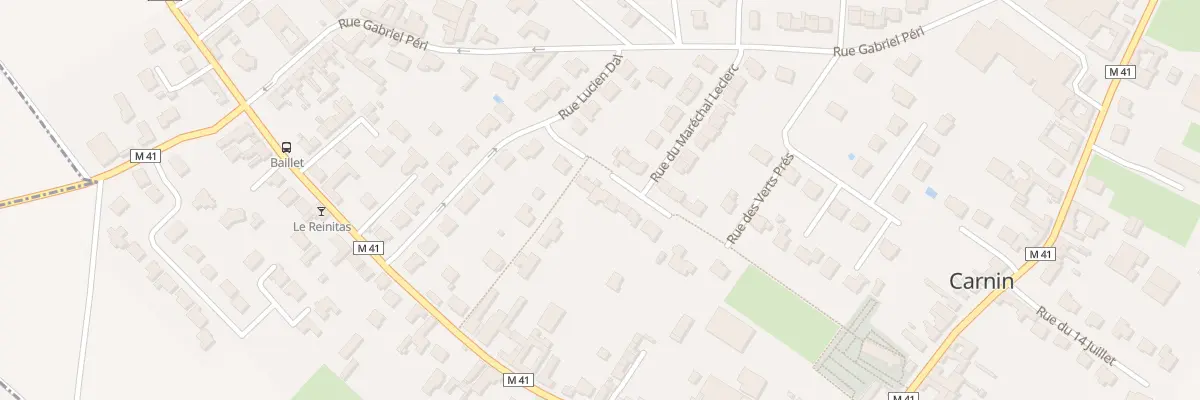 Plan du 19 Rue Gérard Durot à Carnin