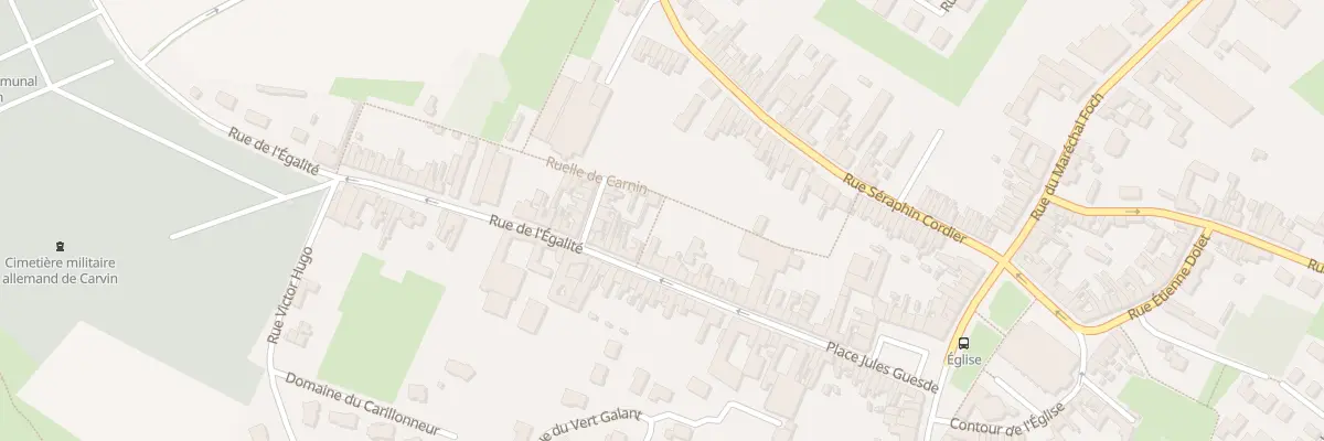 Plan du 42 Rue de l’Egalité à Carvin