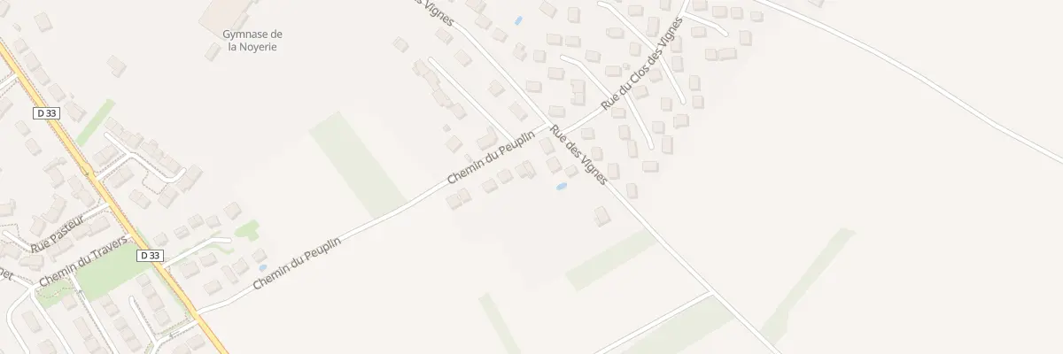 Plan du 3 Che du Peuplin à Trilport