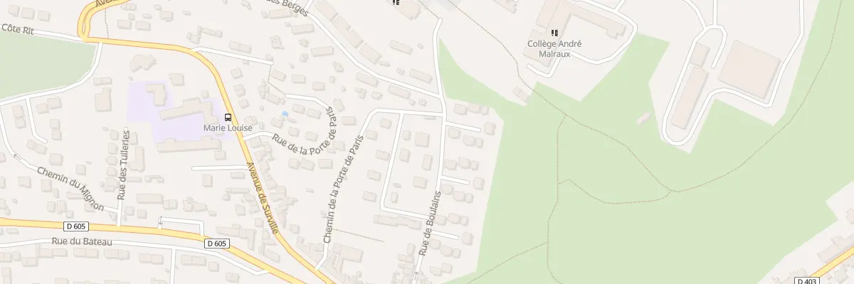Plan du 17 Rue de Boulains à Montereau-Fault-Yonne