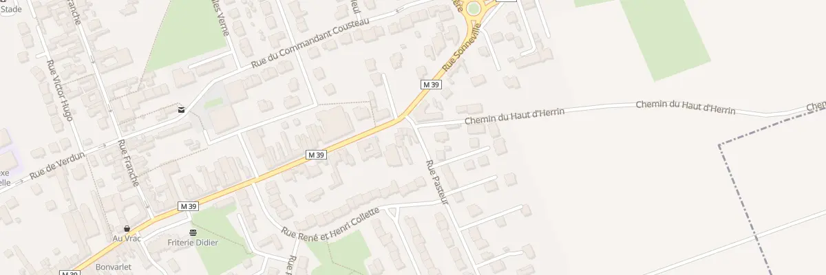 Plan du 42 Rue Sonneville à Allennes-les-Marais