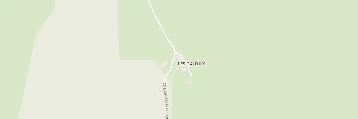 Plan du 5039 Les Fajoux à La Trinitat
