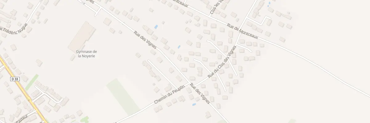 Plan du 29 Rue du Clos des Vignes à Trilport
