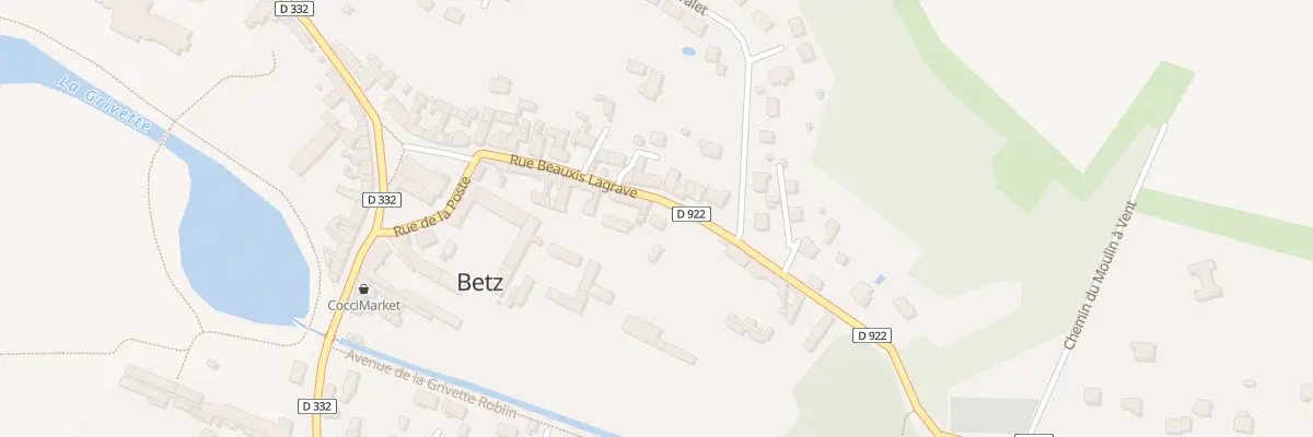 Plan du 16 Rue Beauxis Lagrave à Betz