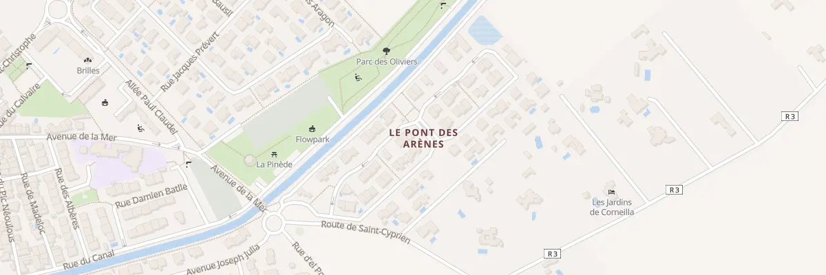 Plan du 57 Av des Genêts à Corneilla-del-Vercol