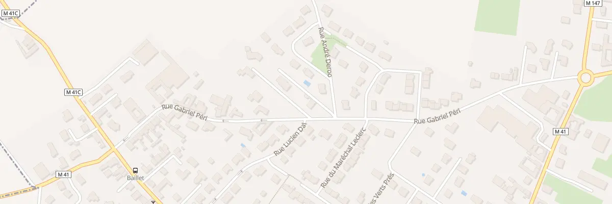 Plan du 21 Rue Gabriel Péri à Carnin