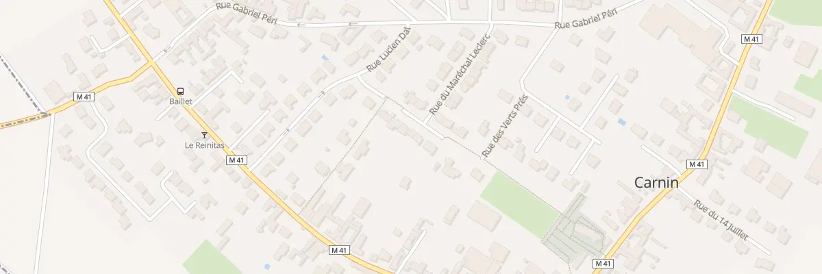 Plan du 15 Rue Gérard Durot à Carnin