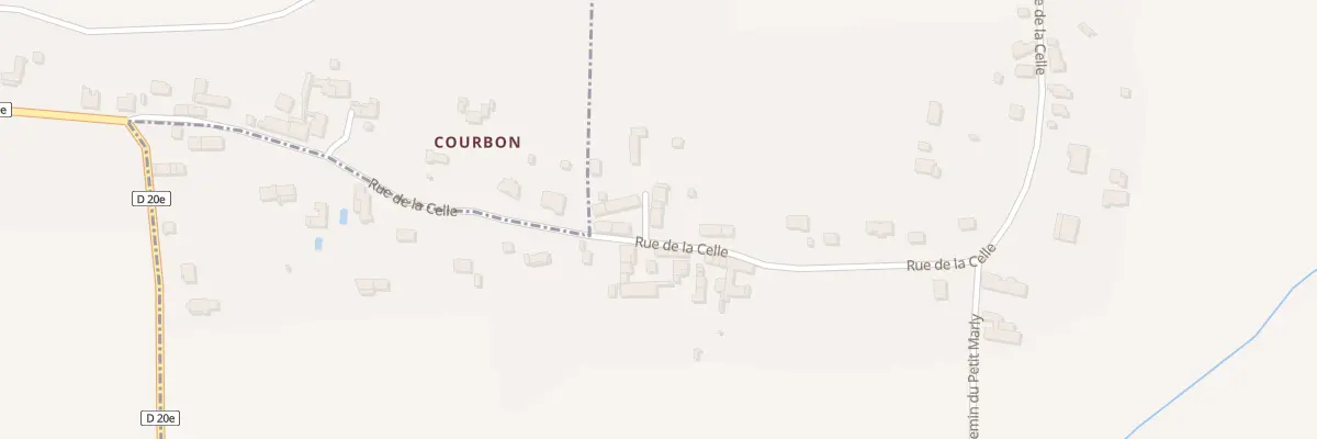 Plan du 26 Rue de la Celle à La Celle-sur-Morin