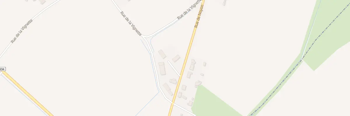 Plan du 34 Rue de Noyon à Sermaize