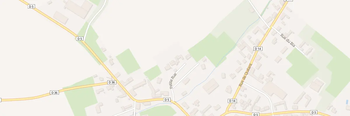 Plan du 7 Ptr Petite Rue à Lagnicourt-Marcel