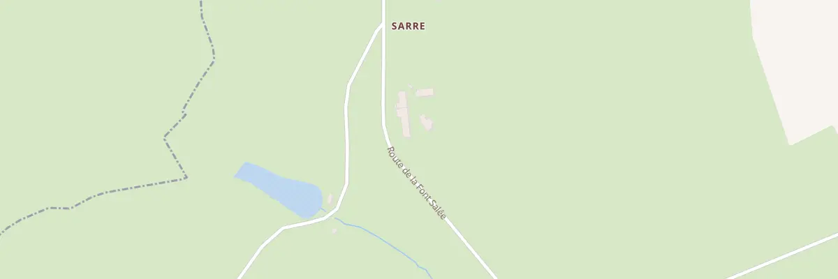 Plan du 5085 Sarre à Blomard