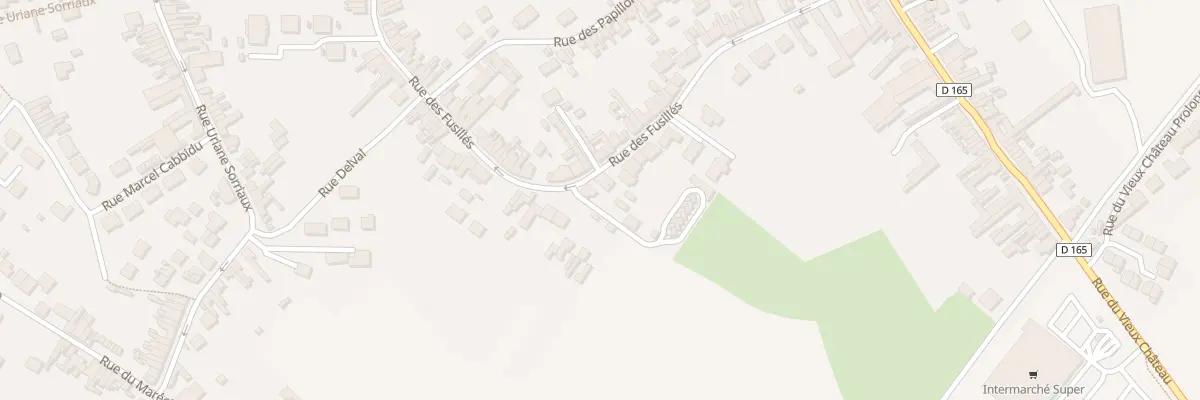 Plan du 82 Rue des Fusillés à Carvin