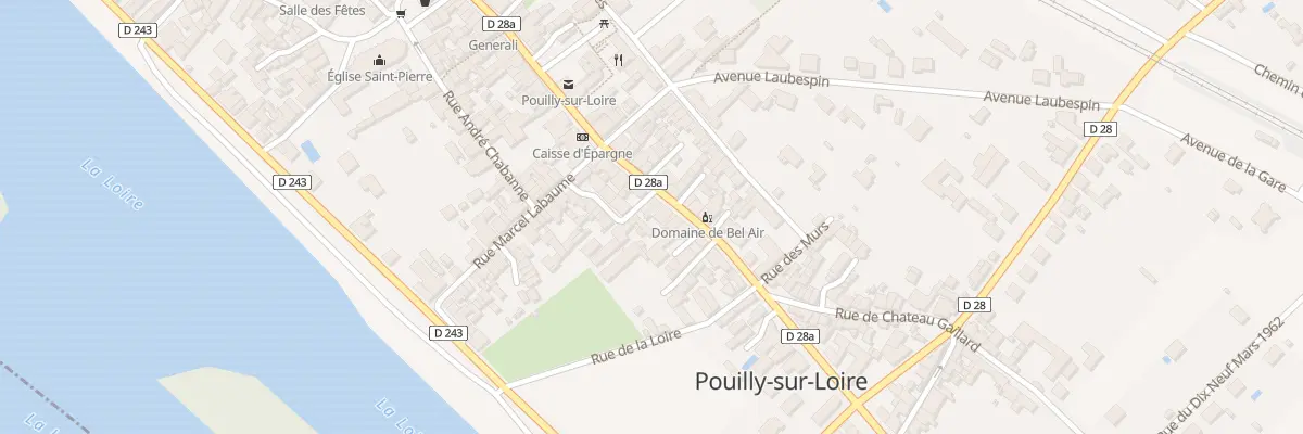Plan du 21 Rue Waldeck Rousseau à Pouilly-sur-Loire