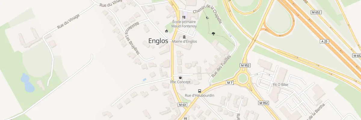 Plan du 16 Rue Paul Procureur à Englos