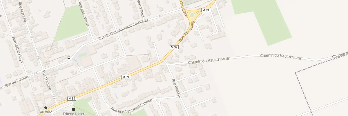 Plan du 46 Rue Sonneville à Allennes-les-Marais