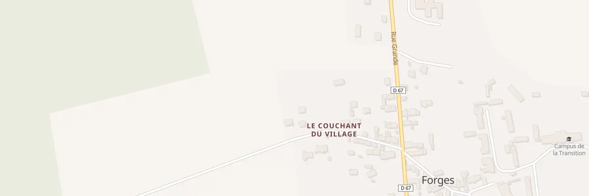 Plan du 156 Rue de Mauperthuis à Forges