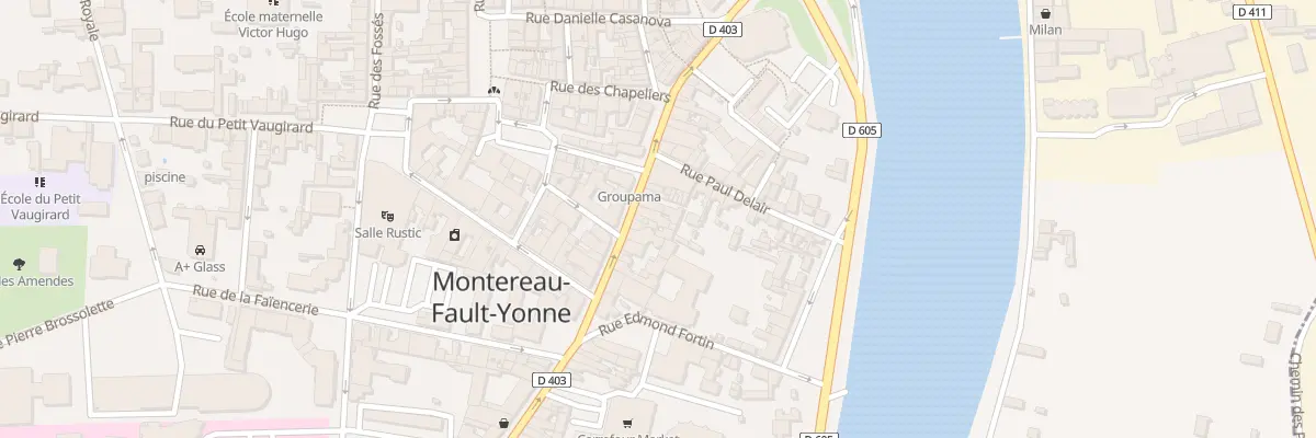 Plan du 31 Rue Jean Jaurès à Montereau-Fault-Yonne
