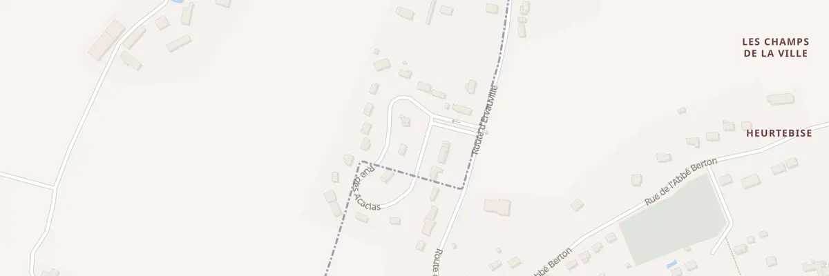 Plan du 375 Rue des Acacias à Courtemaux