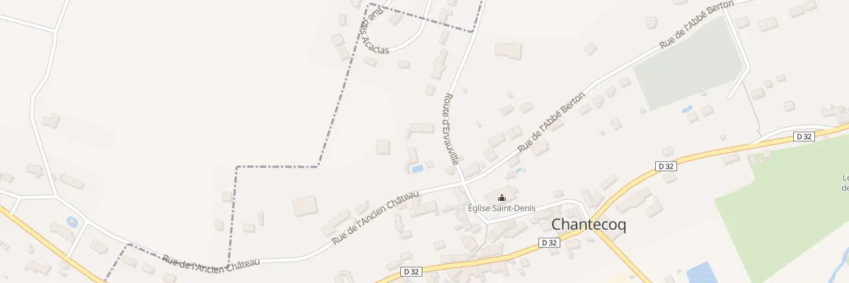 Plan du 229 Rte d’Ervauville à Chantecoq