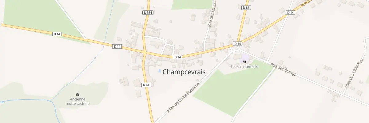 Plan du 21 Rue des Variétés à Champcevrais