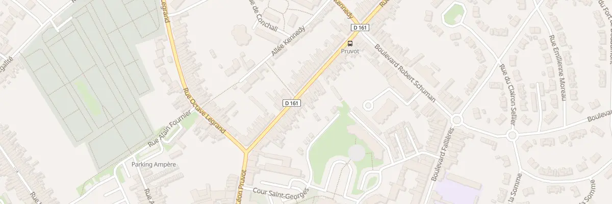 Plan du 240 Rue Leon Pruvot à Hénin-Beaumont