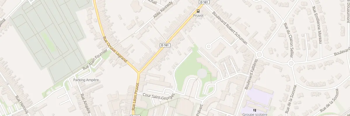 Plan du 230 Rue Leon Pruvot à Hénin-Beaumont