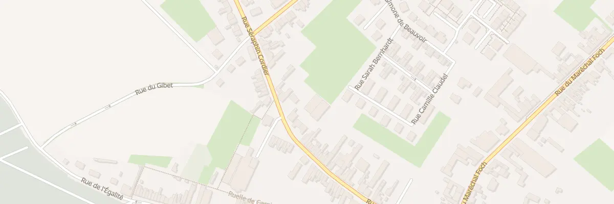 Plan du 90 Rue Seraphin Cordier à Carvin