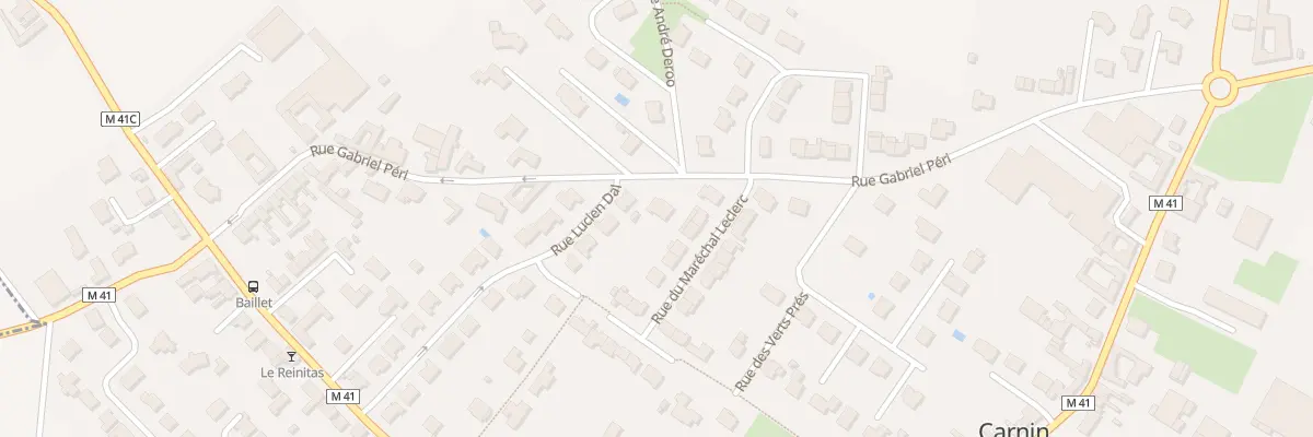 Plan du 32 Rue Gabriel Péri à Carnin
