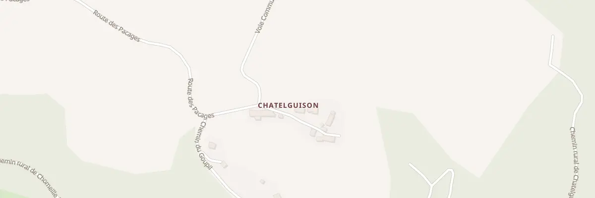 Plan du 5160 Chatelguison à Saint-Victor-la-Rivière