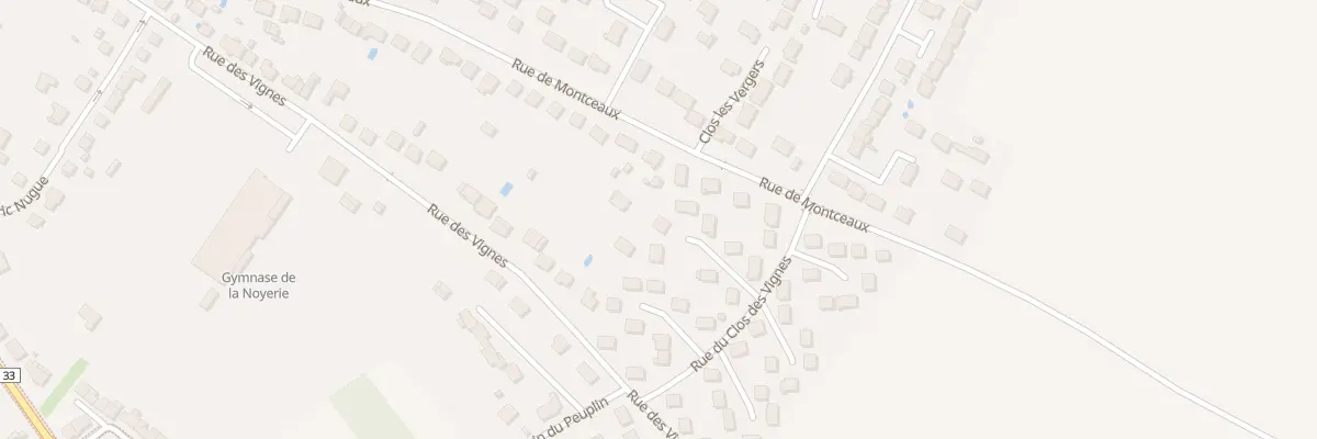 Plan du 13 Rue du Clos des Vignes à Trilport