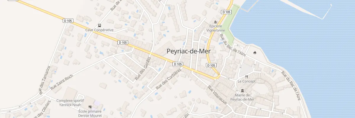 Plan du 24T Rue du Chemin Neuf à Peyriac-de-Mer