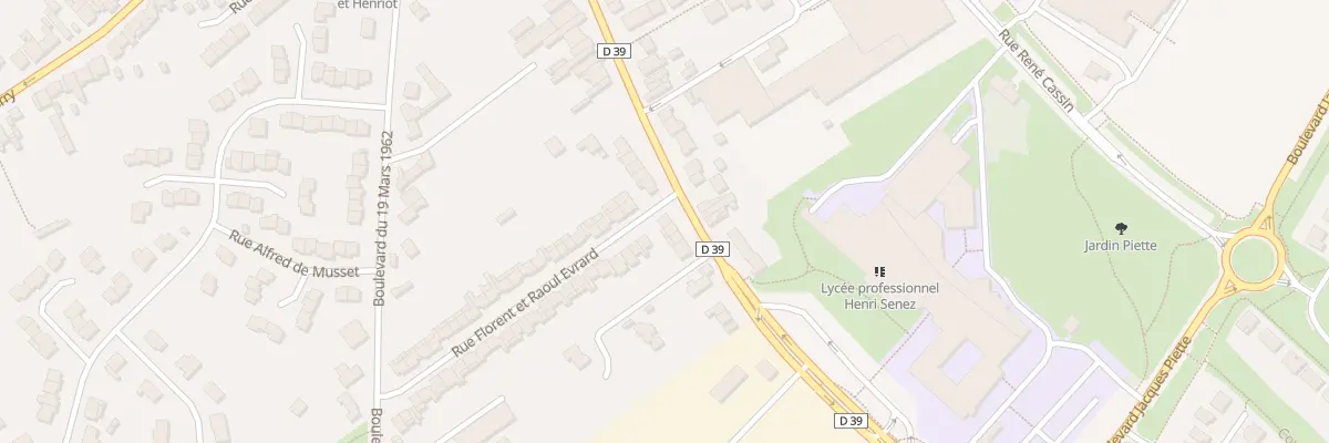 Plan du 386 Bd Fernand Darchicourt à Hénin-Beaumont