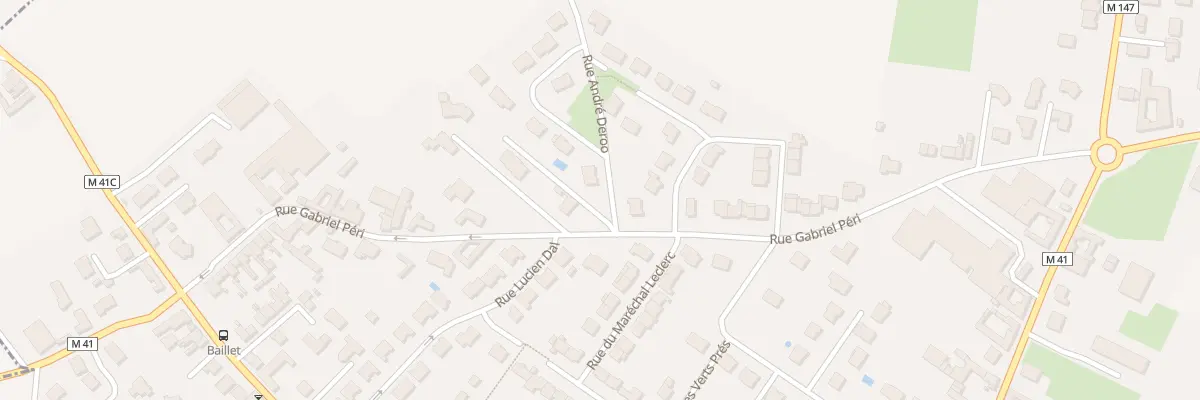 Plan du 1 Rue André Deroo à Carnin