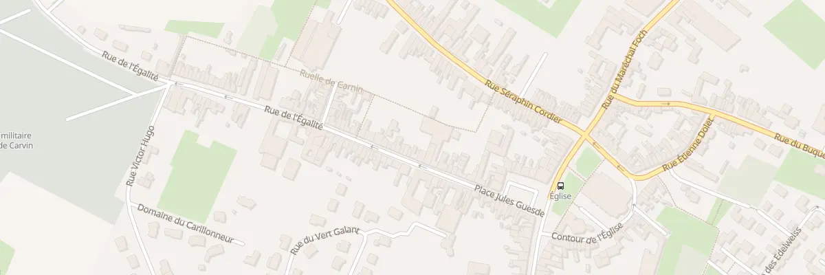 Plan du 26 Rue de l’Egalité à Carvin