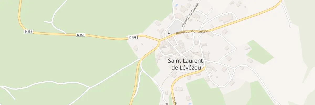 Plan du 5009 Rte du Montseigne à Saint-Laurent-de-Lévézou
