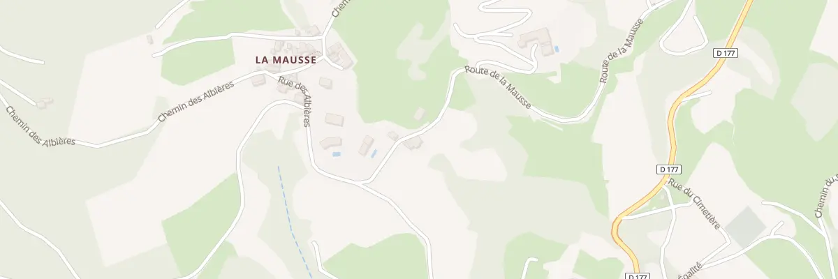 Plan du 1 Rue des Albieres à Berlou