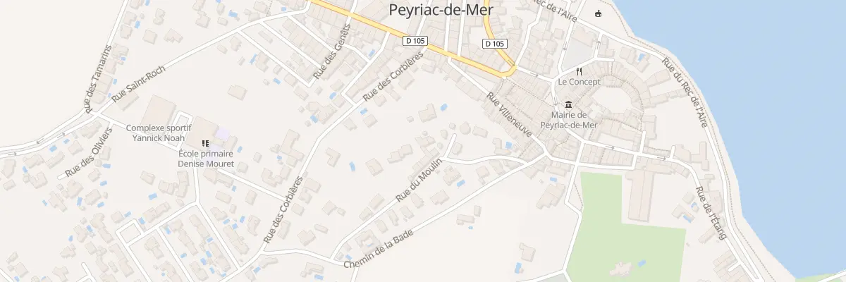 Plan du 16B Rue du Moulin à Peyriac-de-Mer