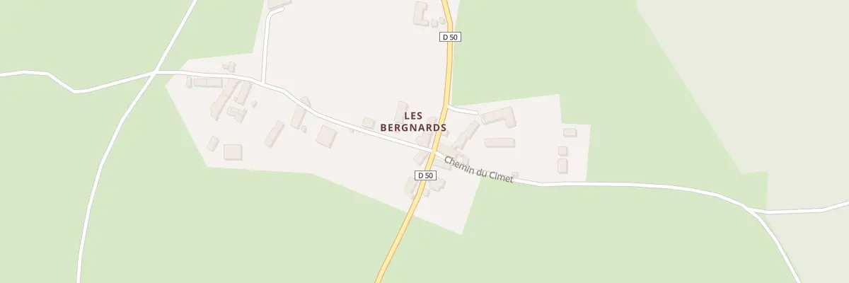 Plan du 18 Rte de Saint-Angel à Blot-l’Église
