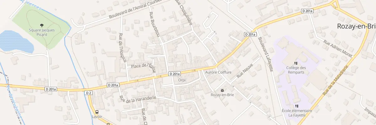 Plan du 49 Rue du Général Leclerc à Rozay-en-Brie