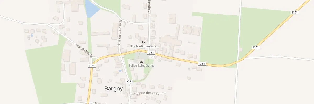 Plan du 95 Rue de la Pierre St Vaast à Bargny