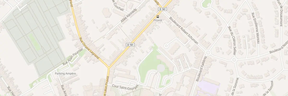 Plan du 258 Rue Leon Pruvot à Hénin-Beaumont