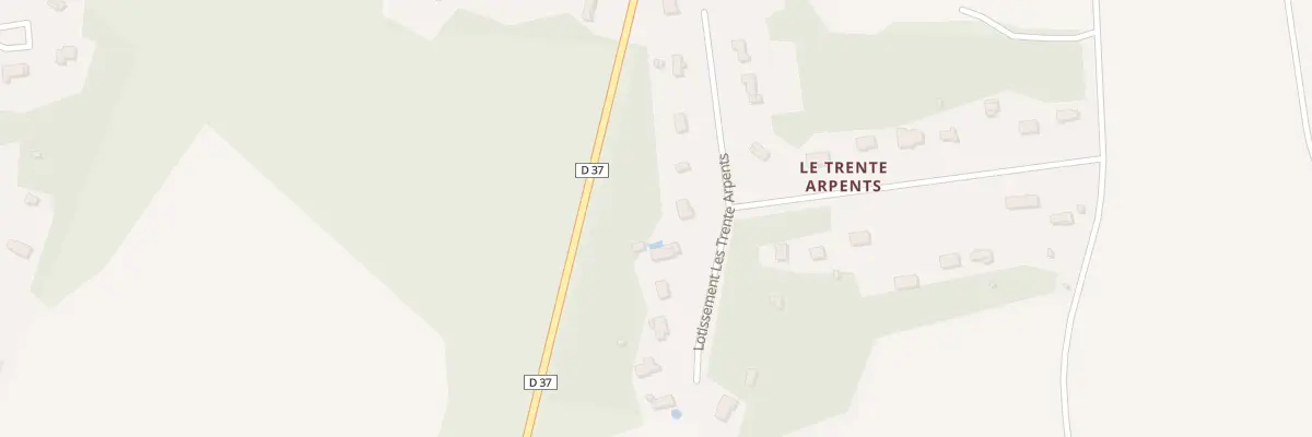 Plan du 19 Lot les Trente Arpents à Chuelles