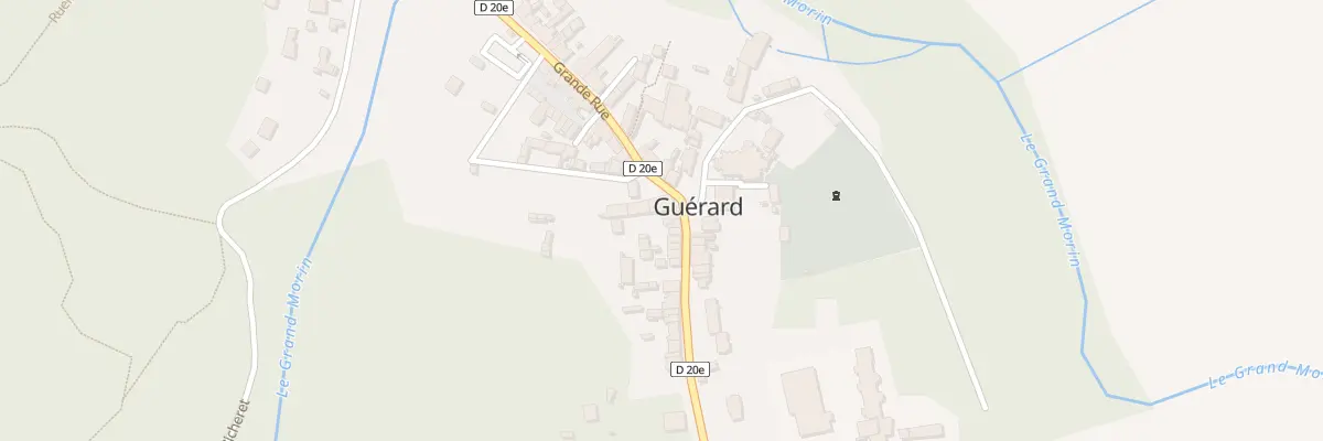 Plan du 32 Grande Rue à Guérard