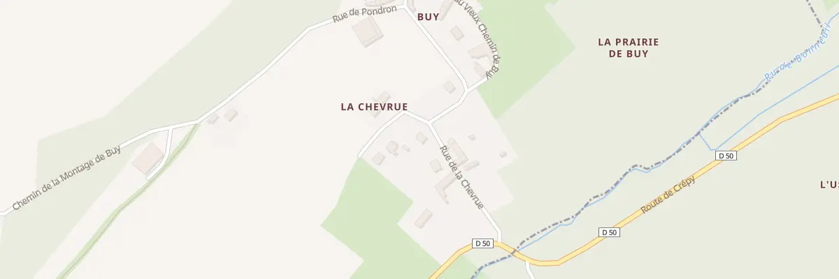 Plan du 9 Rue de la Chevrue à Morienval
