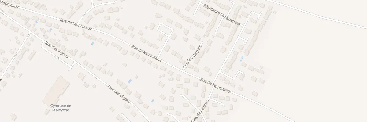Plan du 113 Rue de Montceaux à Trilport